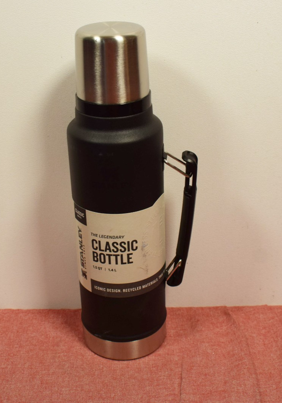 Stanley 48oz Legendary Classic Bottle Thermos Black
